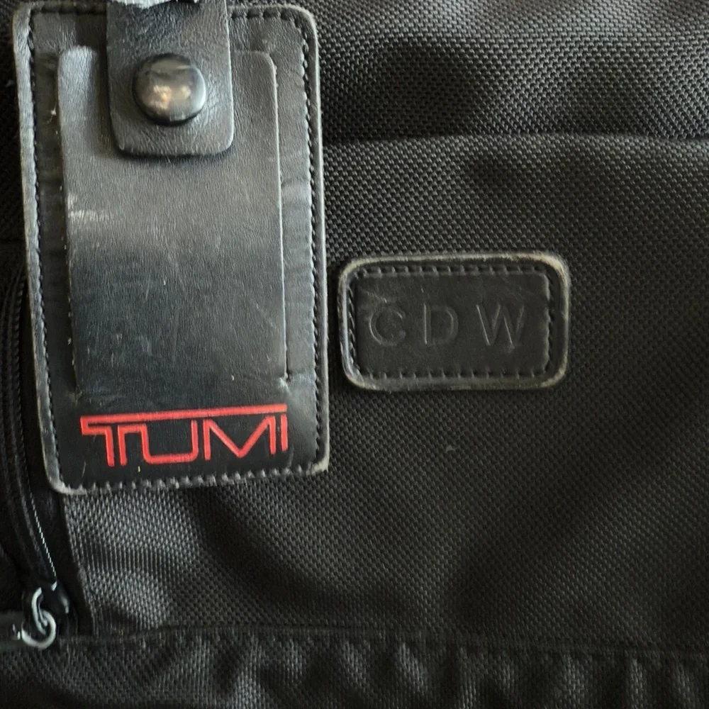 Vintage Tumi Ballistic FXT Nylon Garment Clothes Travel Carry On Suit Bifold Bag